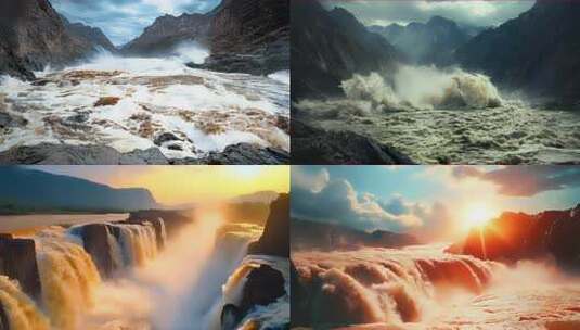 保卫黄河-大屏高清在线视频素材下载