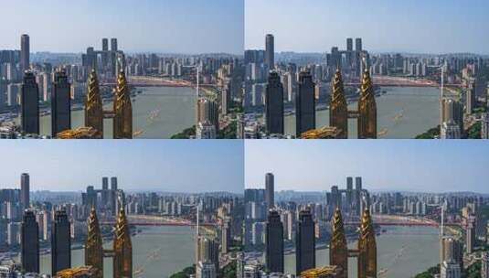 重庆地标建筑风光高清在线视频素材下载
