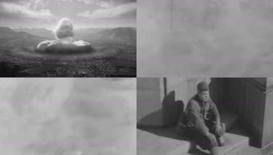 原子弹爆炸高清在线视频素材下载