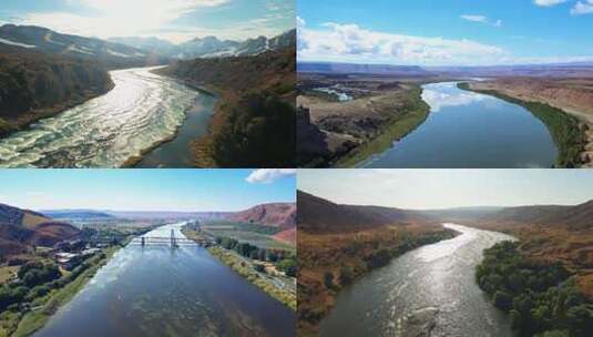 阿拉克斯河 又名 阿拉斯河高清在线视频素材下载