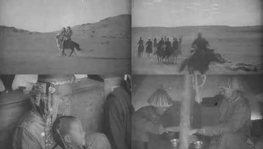 清朝时期蒙古高清在线视频素材下载