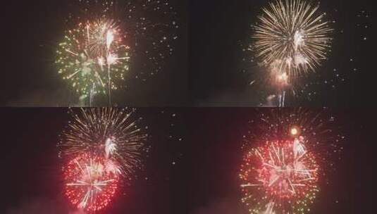 烟花空镜高清在线视频素材下载