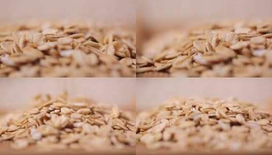 【镜头合集】速食燕麦烘焙燕麦高清在线视频素材下载