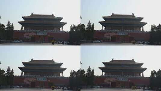 实拍北京故宫博物院高清在线视频素材下载