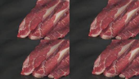 厚切牛上脑牛排牛肉高清在线视频素材下载