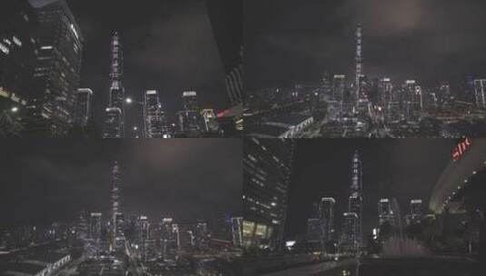 深圳平安金融中心/时代广场高清在线视频素材下载