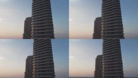 航拍武汉现代化城市建筑高清在线视频素材下载