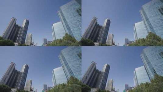 北京CBD楼群高清在线视频素材下载