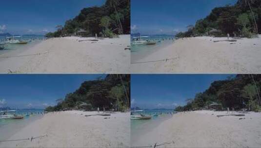 岛屿海滩高清在线视频素材下载