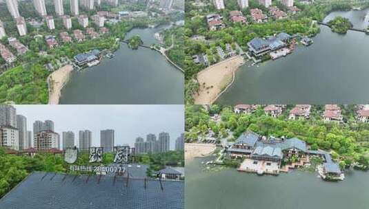 株洲市彭厨餐厅栗雨湖高清在线视频素材下载