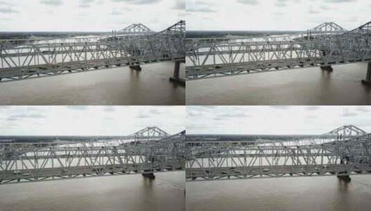 航拍高架桥高清在线视频素材下载