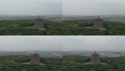 杭州小镇一座塔02高清在线视频素材下载