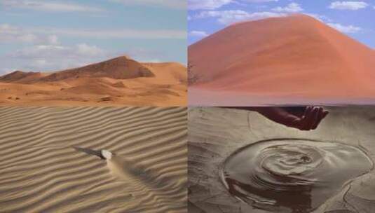 【合集】沙漠景观高清在线视频素材下载