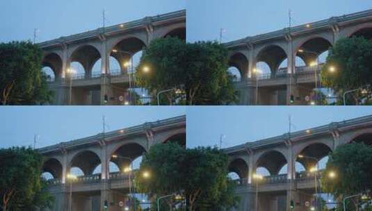 【正版素材】武汉长江大桥汉阳门高清在线视频素材下载