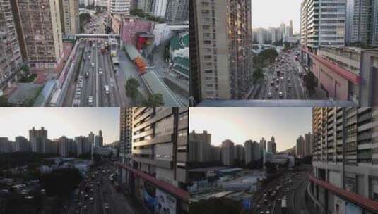 香港黄大仙站交通高清在线视频素材下载