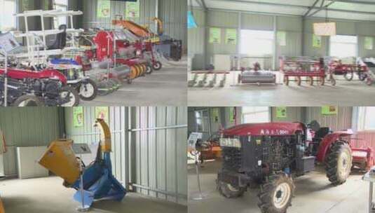农机 农业机械农业装备高清在线视频素材下载
