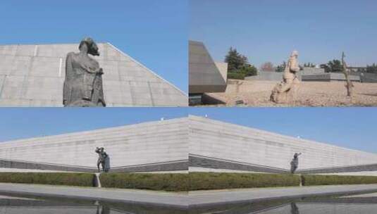 侵华日军南京大屠杀遇难同胞纪念馆高清在线视频素材下载