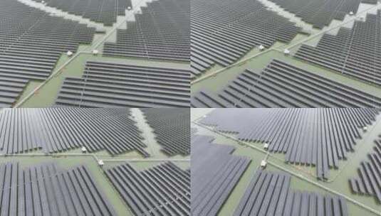 中国珠海市金湾区太阳能发电中心高清在线视频素材下载