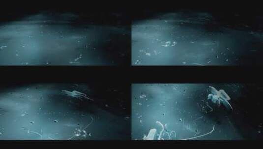 电影结冰爆炸破碎特效展示标题片头片名高清AE视频素材下载