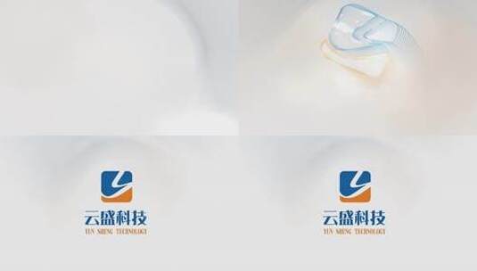 logo 简洁logo logo演绎 简洁片头高清AE视频素材下载