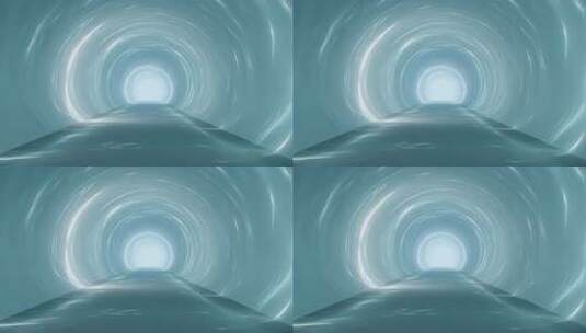 蓝色隧道穿梭特效素材高清在线视频素材下载