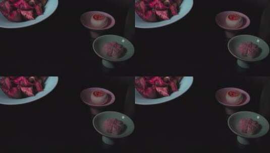 中秋节苏式月饼手工制作素材（菱角小吃）高清在线视频素材下载