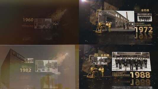 时间轴图文模板照片展示图片高清AE视频素材下载