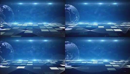 科技感地球背景画面高清在线视频素材下载