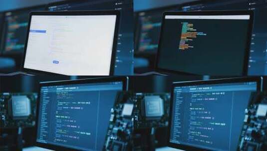 代码运算与编程开发高清在线视频素材下载