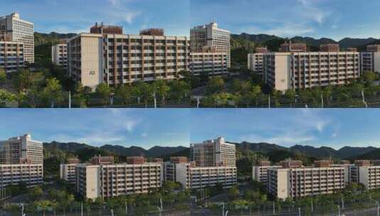 深圳市湾区生态国际酒店高清在线视频素材下载