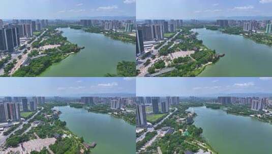 4K清远市飞来湖14高清在线视频素材下载