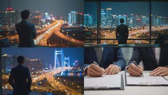 成功人士商业精英商务人士高清在线视频素材下载