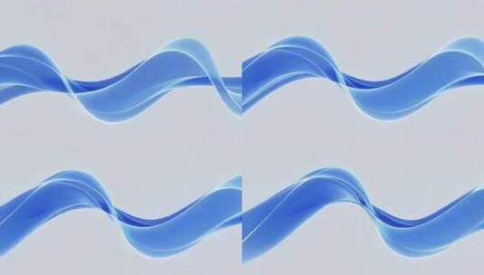 蓝色动感波浪背景素材高清在线视频素材下载