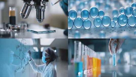 实验室科研医疗健康显微镜高清在线视频素材下载