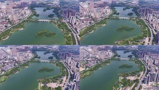 4K清远市飞来湖3高清在线视频素材下载