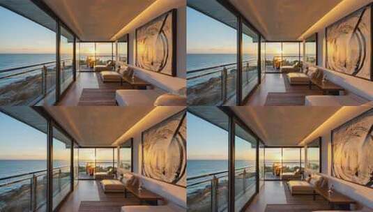 海景房室内与户外海景高清在线视频素材下载