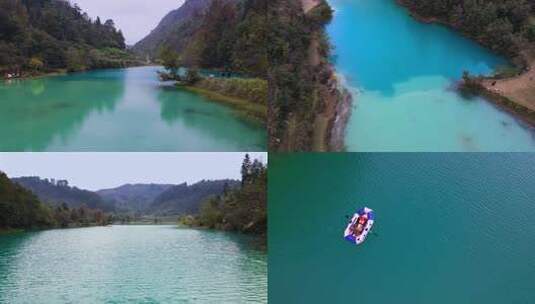 凯里王家寨小九寨沟高清在线视频素材下载