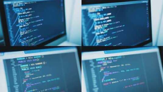 代码运算与编程背景高清在线视频素材下载