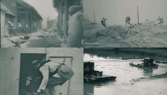 抗日战争 南京保卫战高清在线视频素材下载