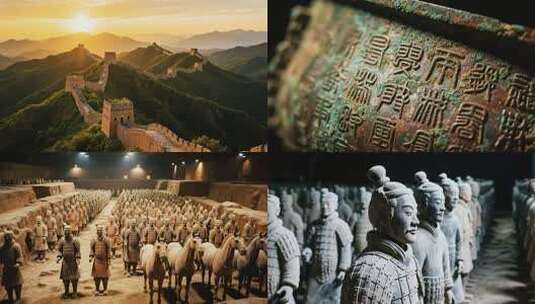 4K华夏文明中国历史文化高清在线视频素材下载