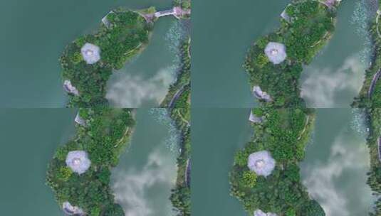 4K清远市飞来湖7高清在线视频素材下载