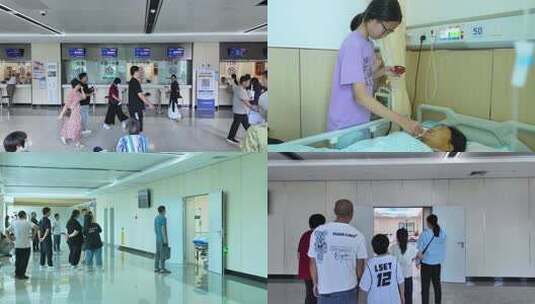 病人生病住院做手术高清在线视频素材下载