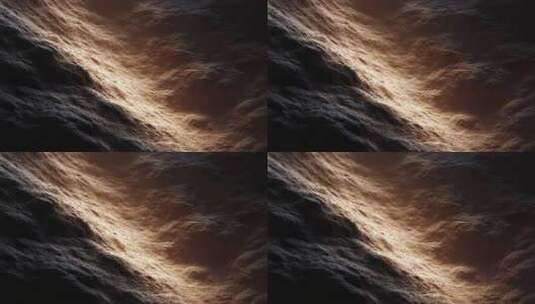 抽象海面波浪光影流动变幻高清在线视频素材下载