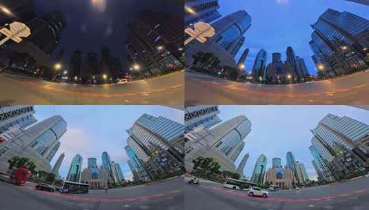 上海浦东新区中国人民银行大楼高清在线视频素材下载