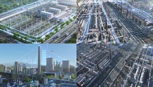 电网大数据能源网络智能电网高清在线视频素材下载