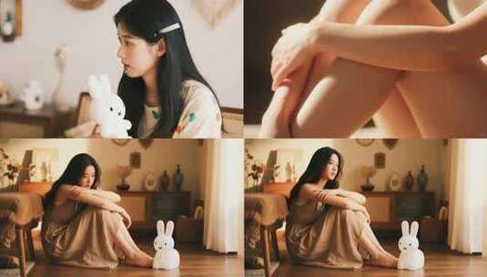 怀旧氛围中的孤独与思念高清在线视频素材下载