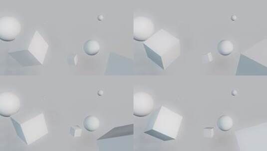 动态旋转几何体光影舞台背景高清在线视频素材下载