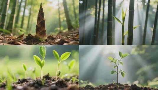 植物生长延时视频高清在线视频素材下载