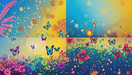 蝴蝶飞舞98高清在线视频素材下载