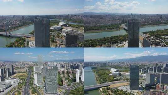 金华总部中心高清在线视频素材下载